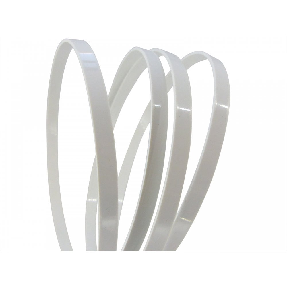 White Plain Celluloid Guitar Binding