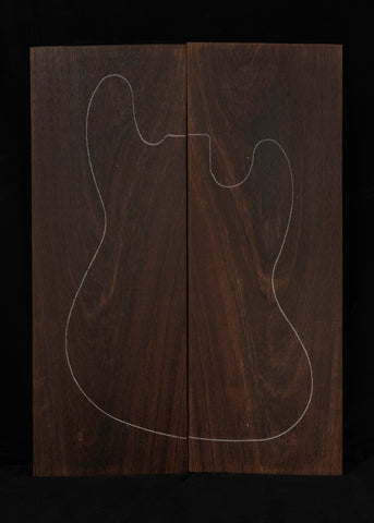 Madagascar Rosewood Guitar/Bass Laminate Top 02