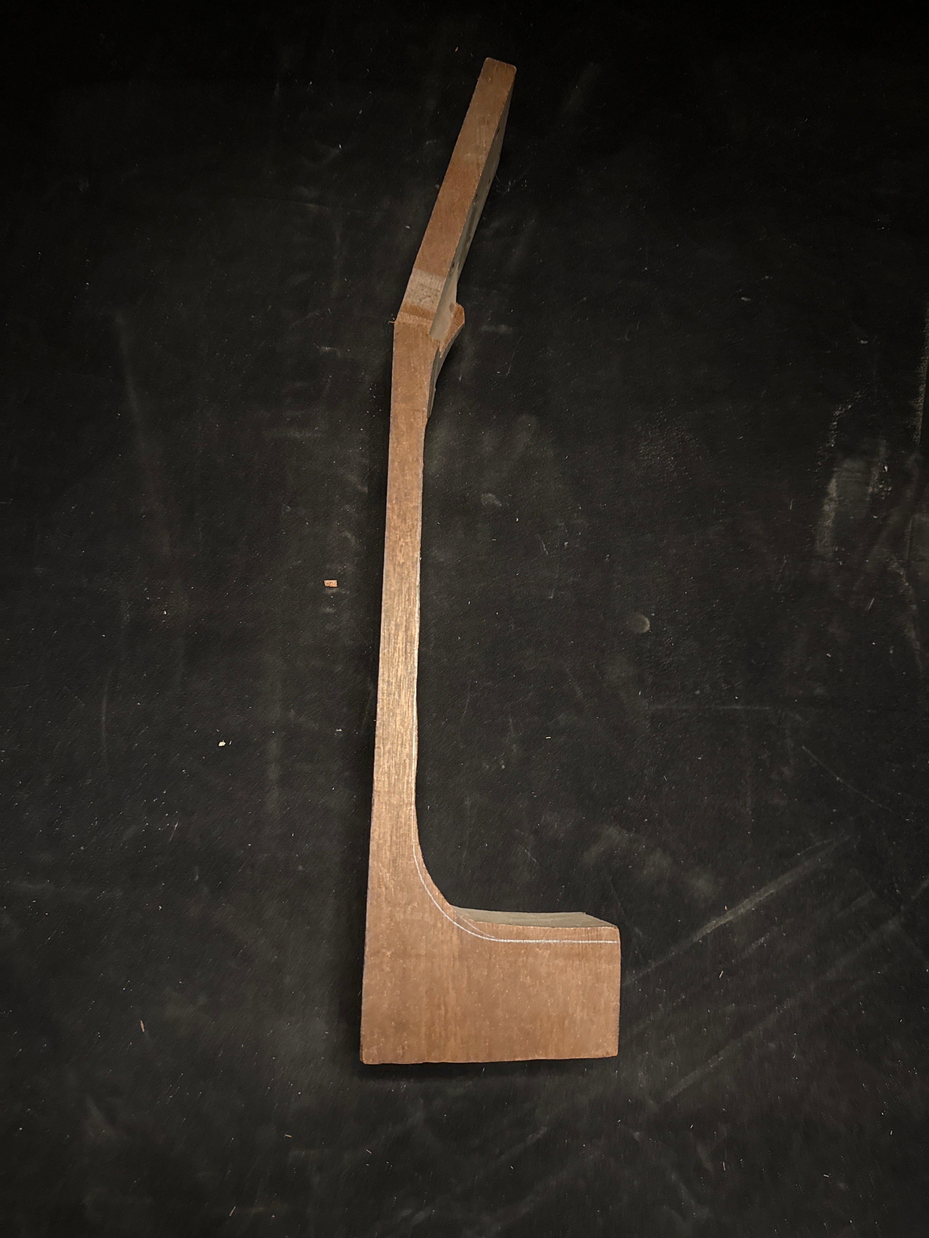 Mahogany Neck Blank w/ Tuner Holes
