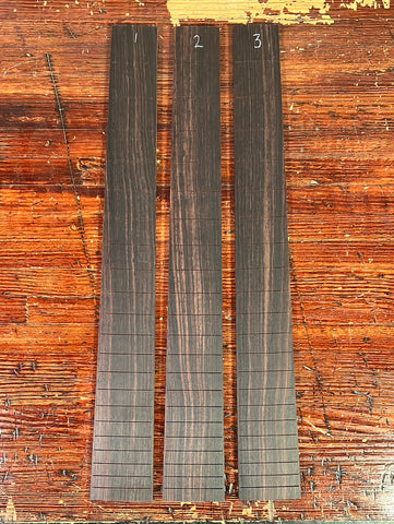 Indian Rosewood Slotted Fingerboard  25.4" Scale 16" Radius-CNC CUT