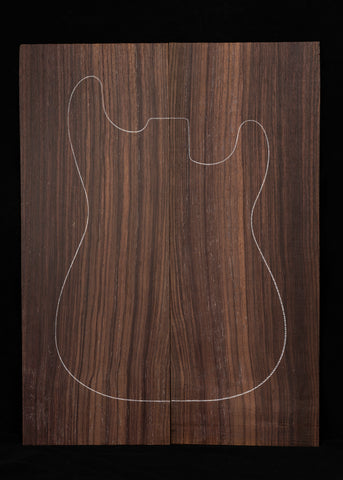 Indian Rosewood Electric Guitar Laminate Top 04