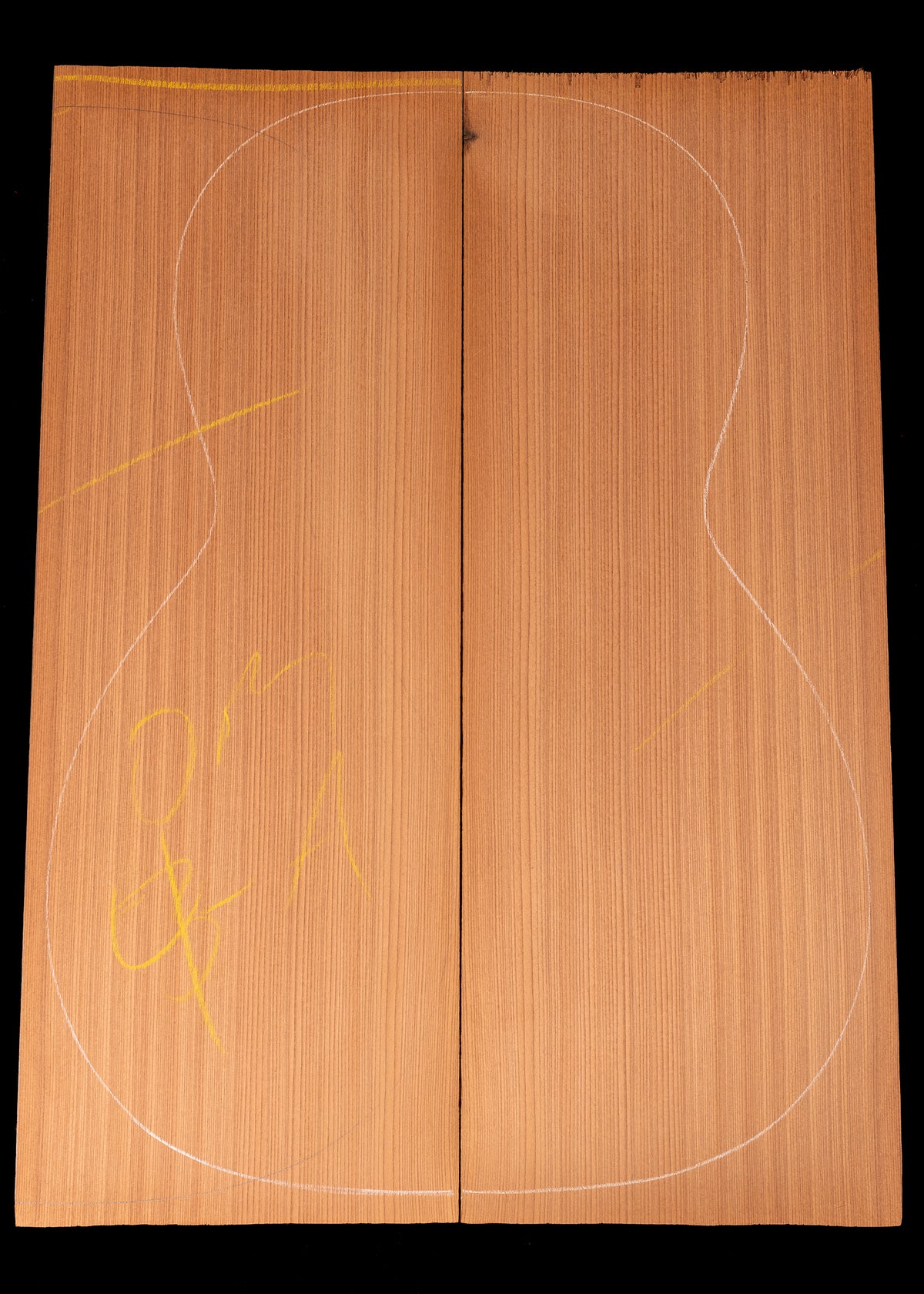 Reclaimed Tunnel Redwood Acoustic Guitar Top 18