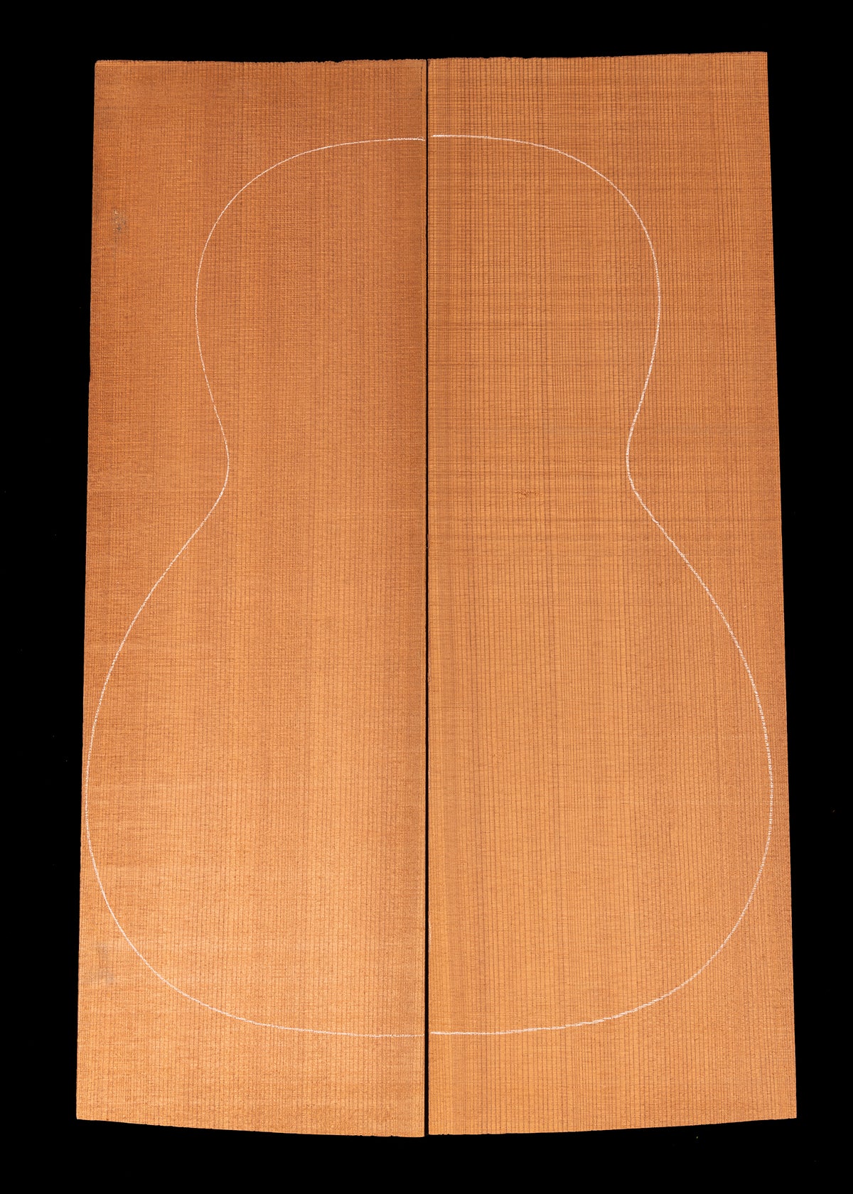 Reclaimed Tunnel Redwood Acoustic Guitar Top 22
