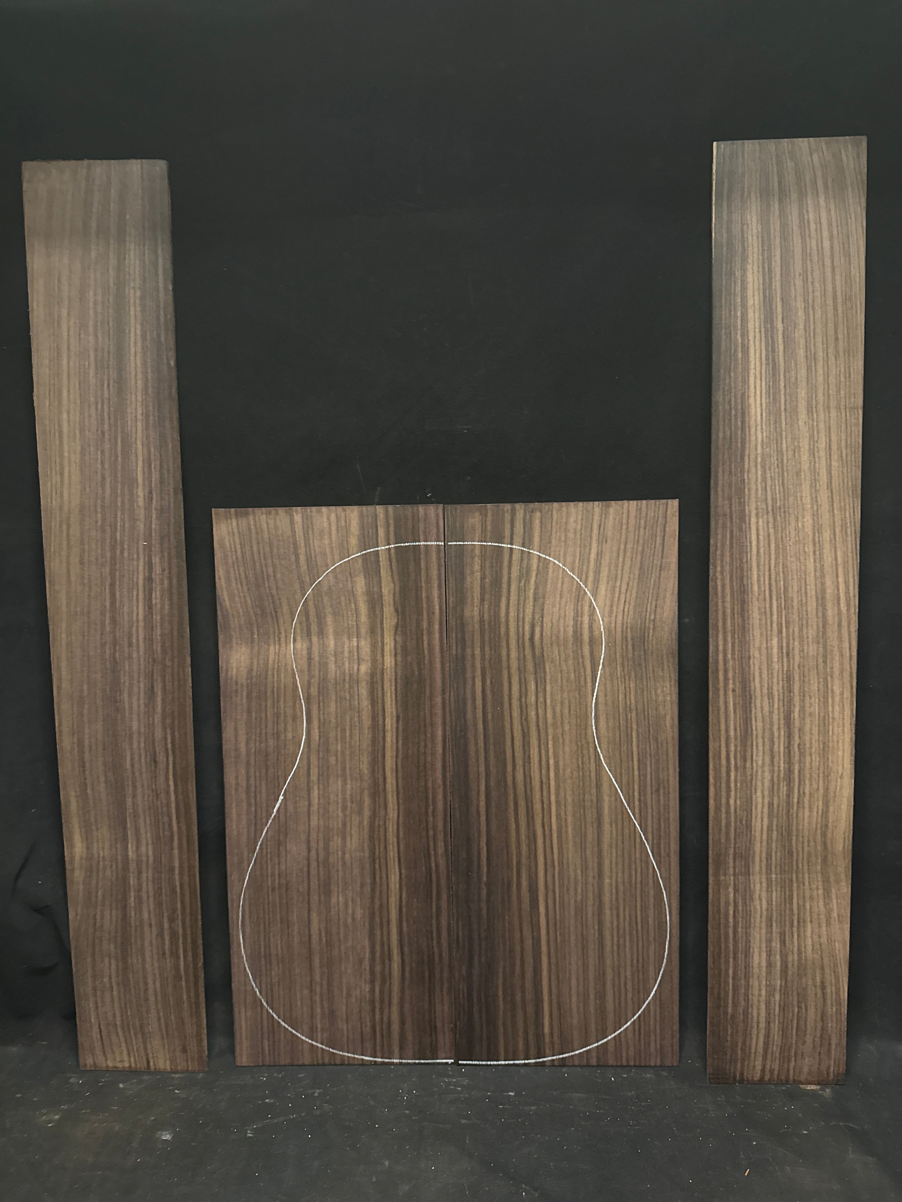 Indian Rosewood Acoustic Guitar Back and Sides Set 106