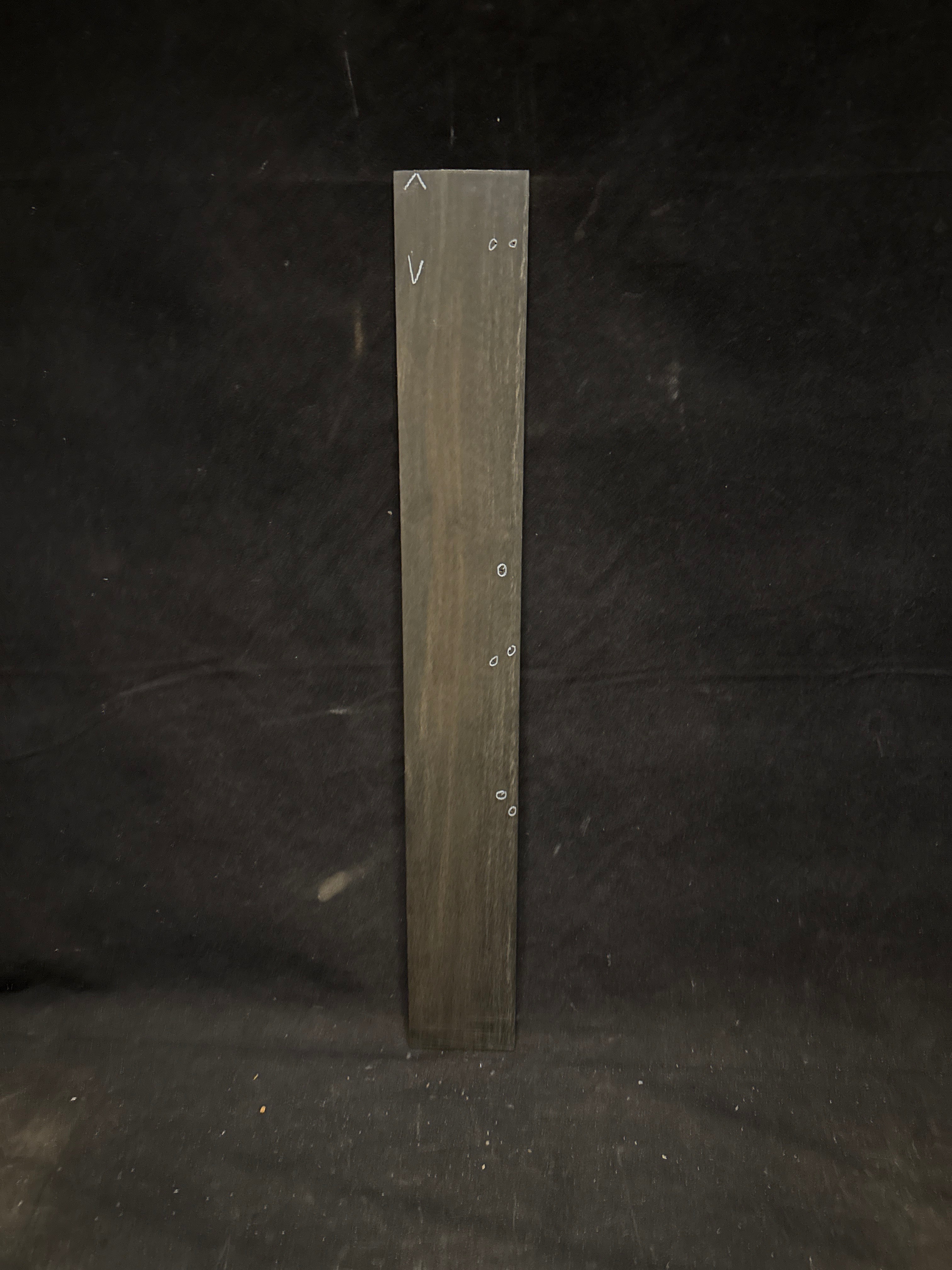 African Ebony Guitar Fingerboard 52