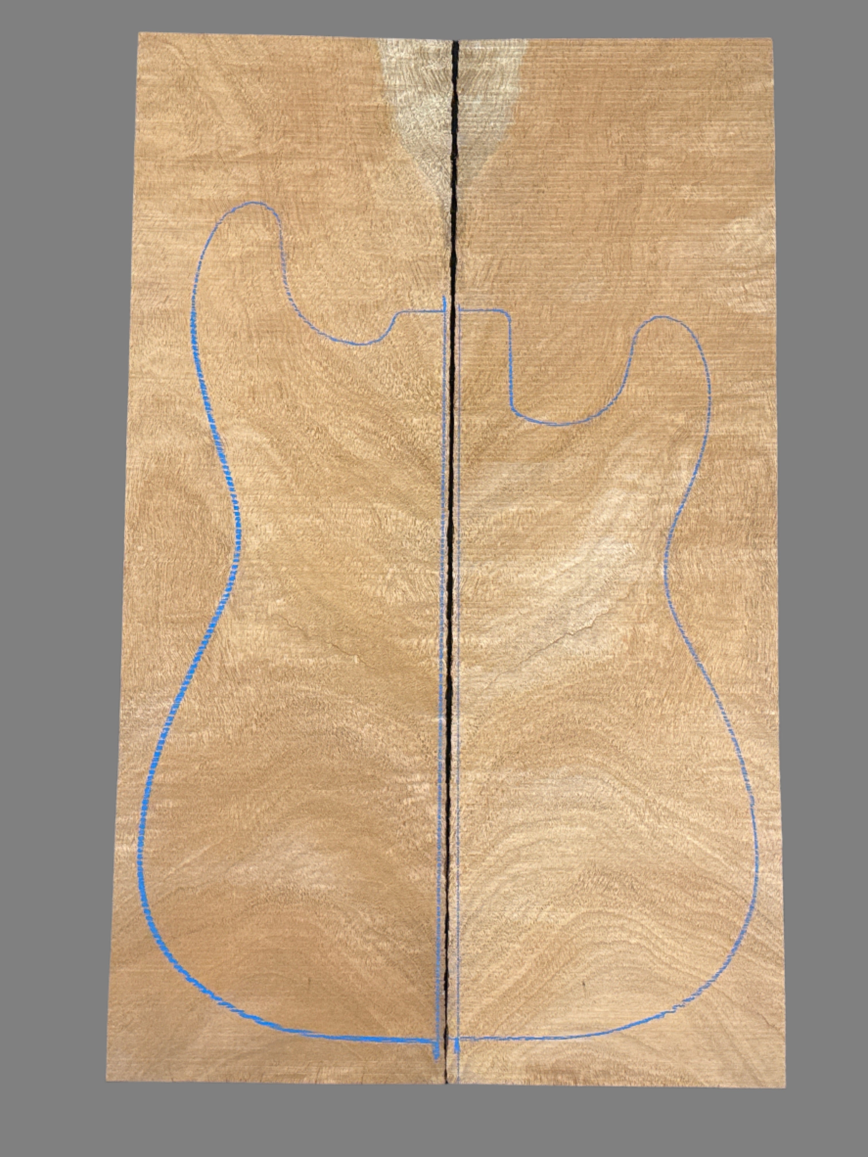Figured Mahogany Electric Guitar Drop Top 06