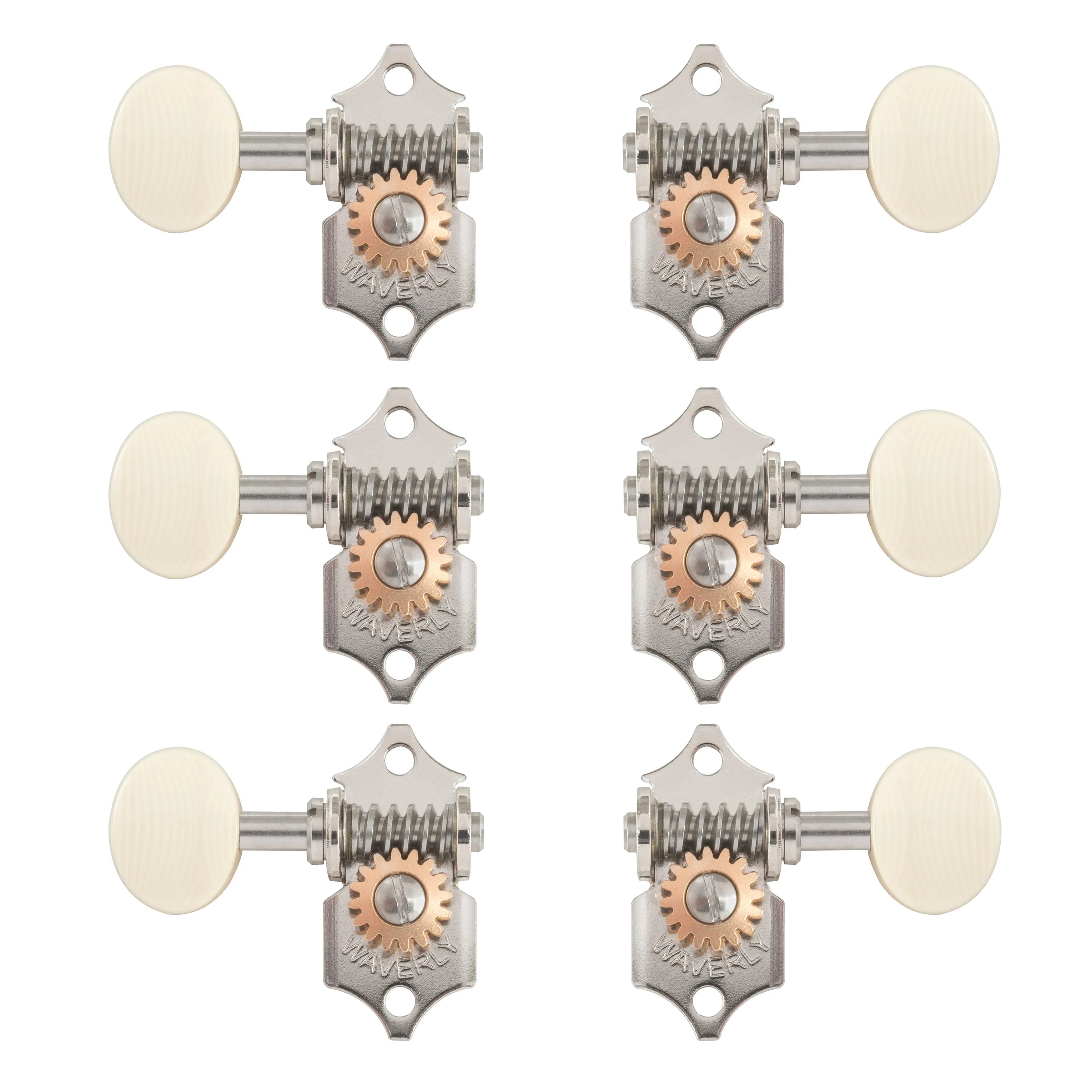 Waverly Guitar Tuners for SOLID Headstock