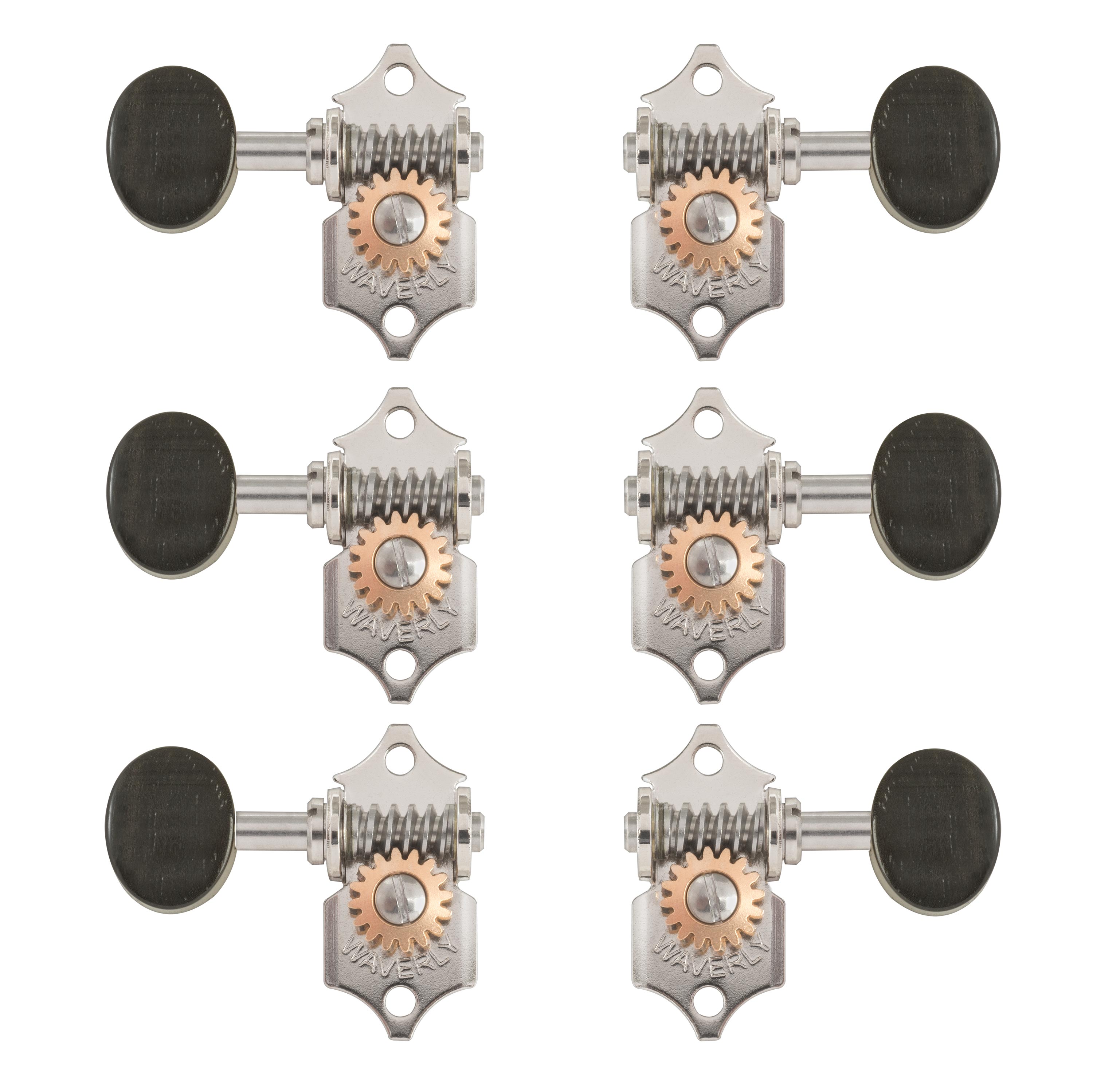 Waverly Guitar Tuners for SOLID Headstock – Allied Lutherie