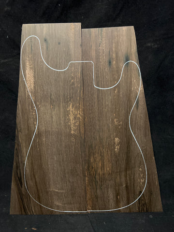 Brazilian Rosewood UNMATCHED Electric Guitar Laminate Top