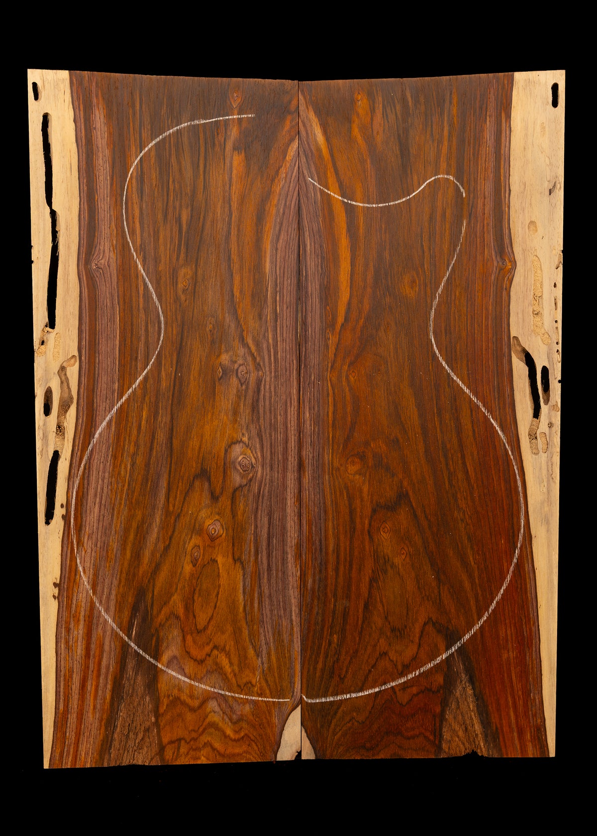 Cocobolo Bass/Electric Guitar Drop Top 46