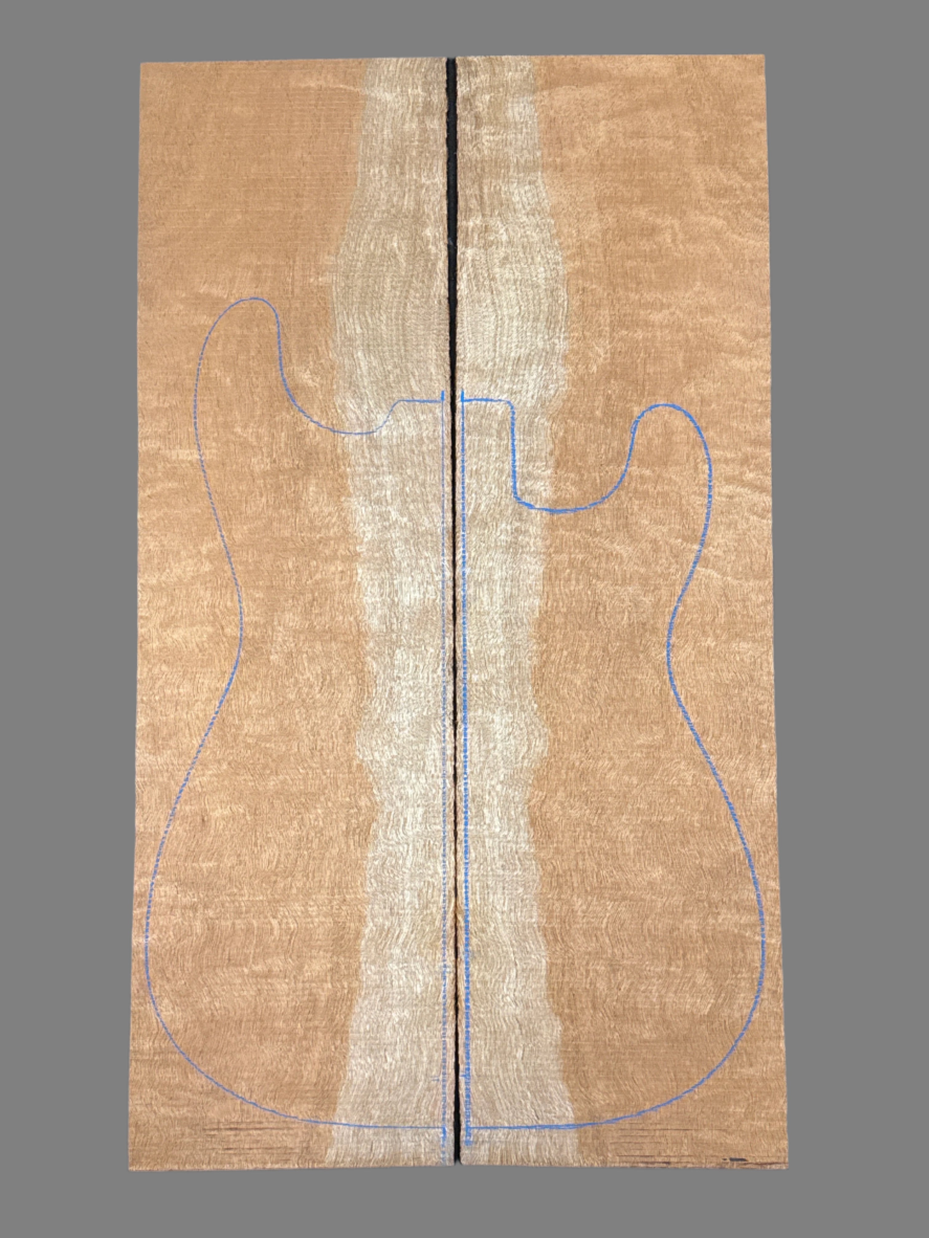 Figured Mahogany Electric Guitar Drop Top 05
