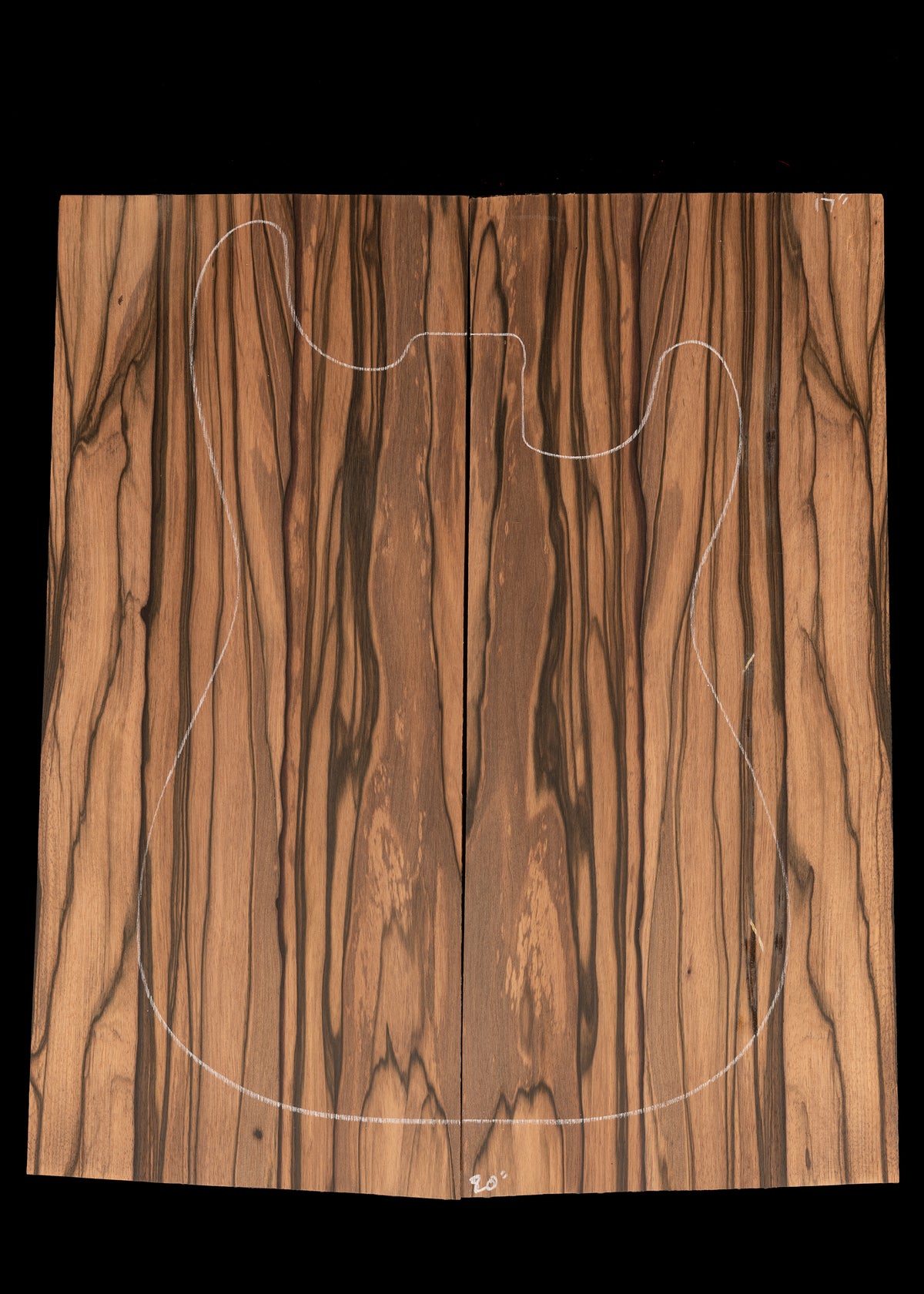 Mun Ebony Bass/Electric Guitar Drop Top 47