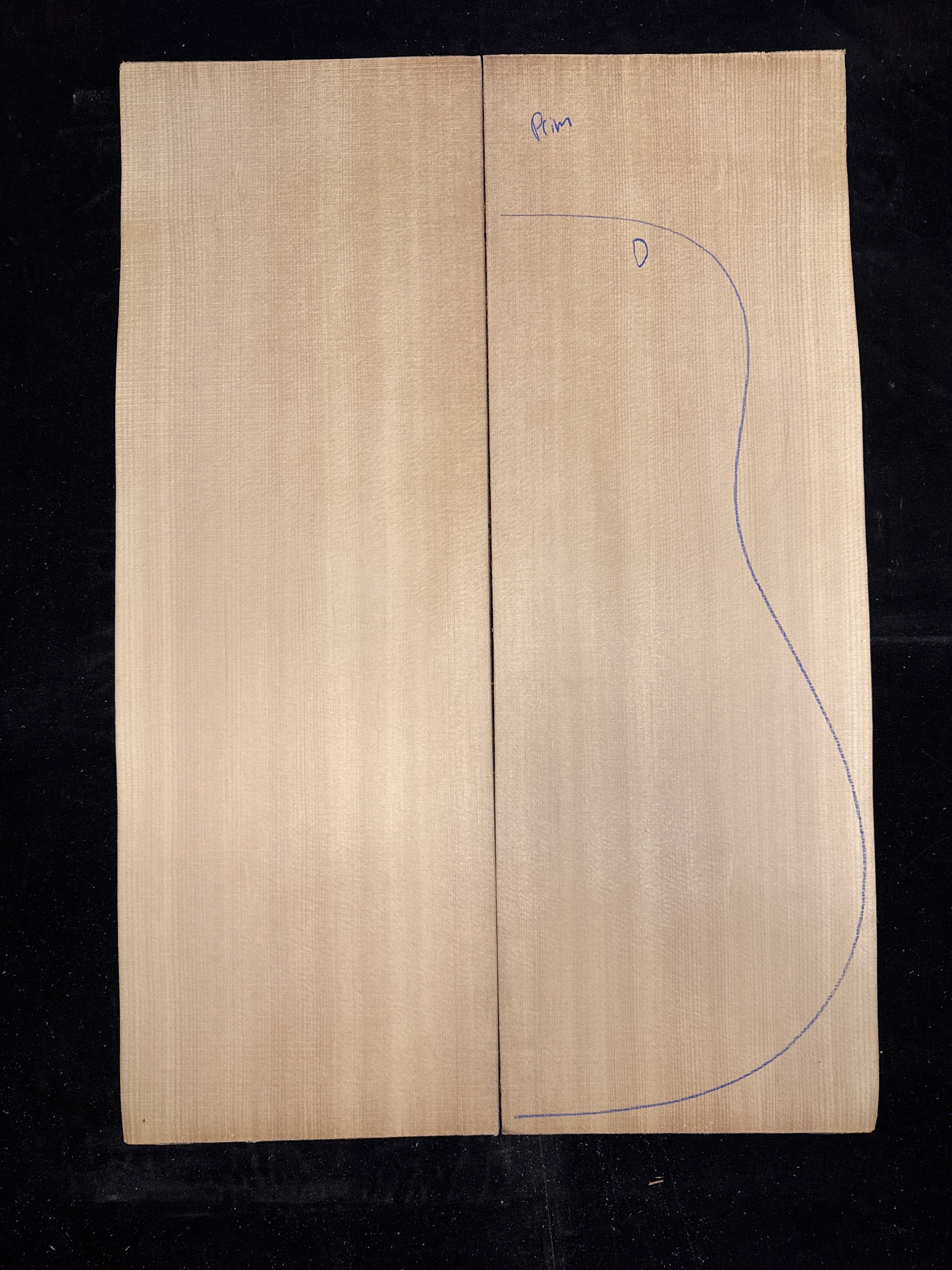 Sinker Salmon Trap Sitka Spruce Acoustic Guitar Top 15