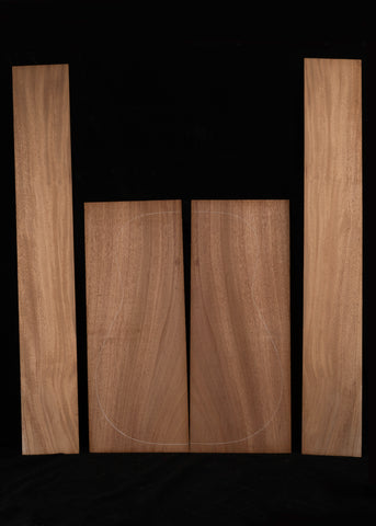 Mahogany Acoustic Guitar Back and Sides Set 04