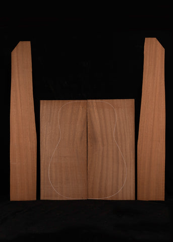 Mahogany Acoustic Guitar Back and Sides Set 05