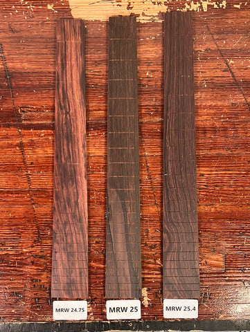 Madagascar Rosewood Slotted Fingerboards