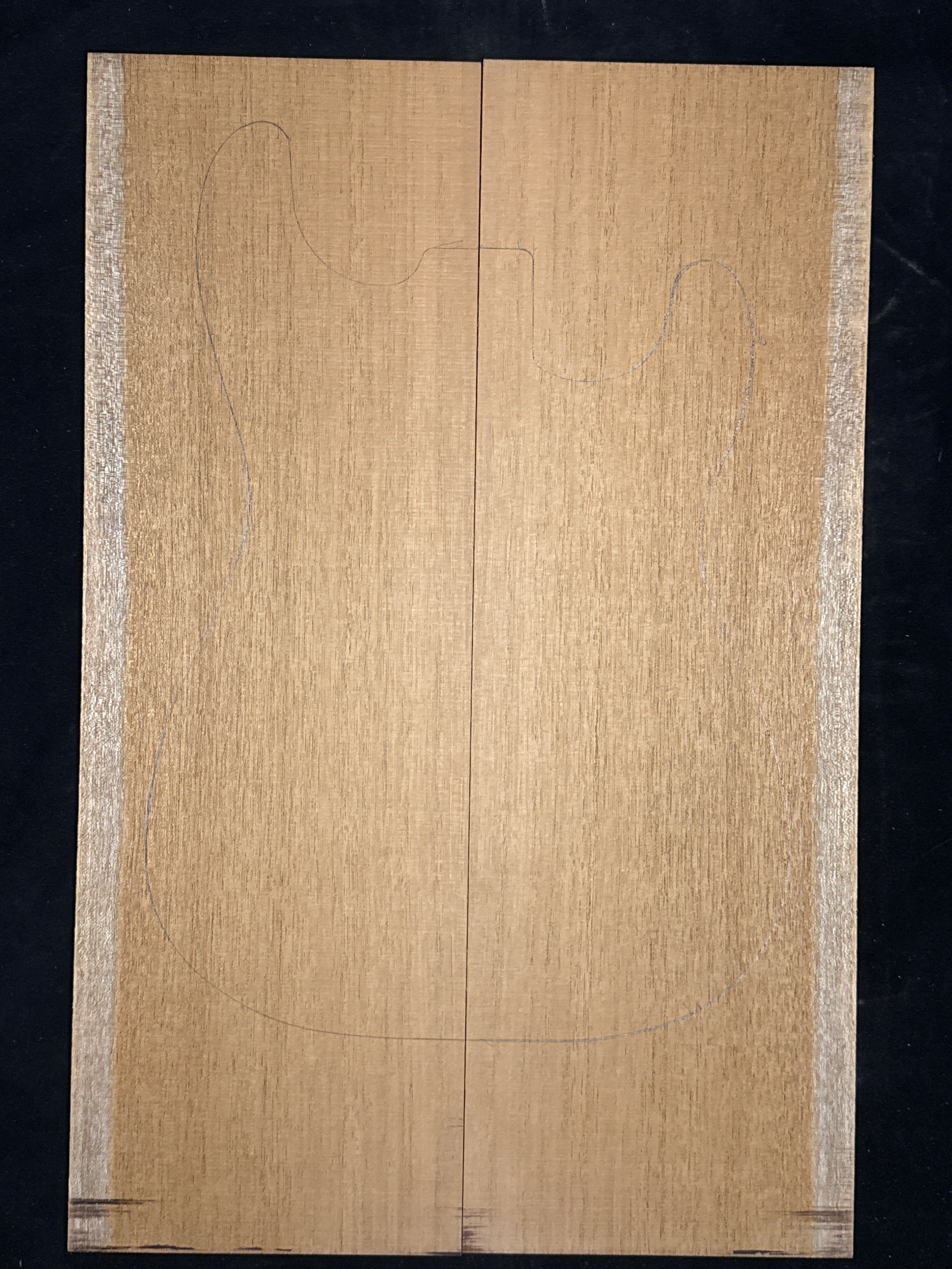 Mahogany Electric Guitar Drop Top 07