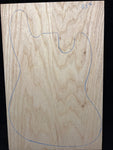 Swamp Ash 2-Piece Electric Guitar Body Blank