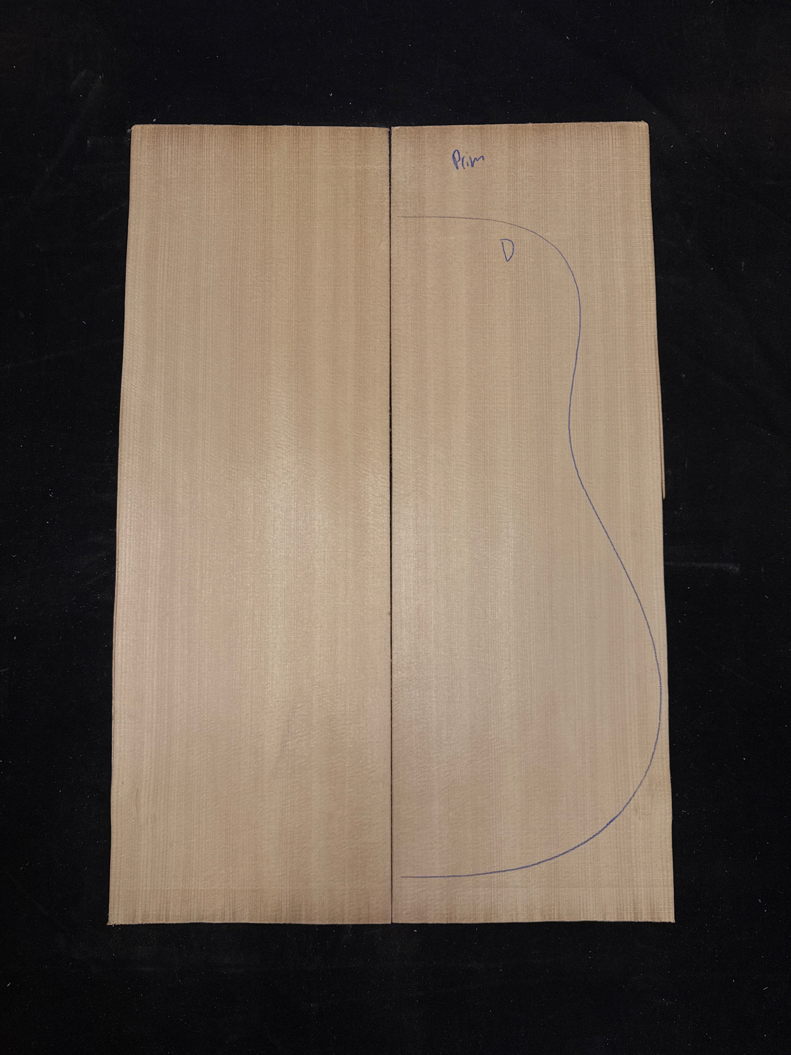 Sinker Salmon Trap Sitka Spruce Acoustic Guitar Top 13