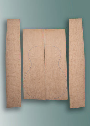 Birdseye Maple Acoustic Guitar Back & Sides Set 05