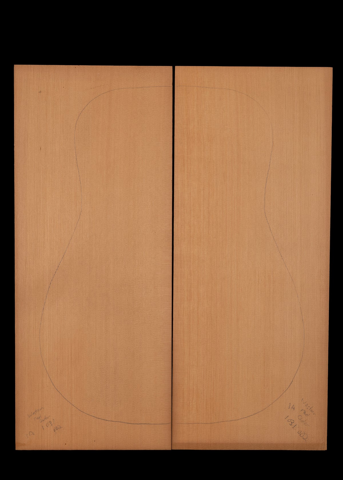 3a Western Red Cedar Acoustic Guitar Top 804