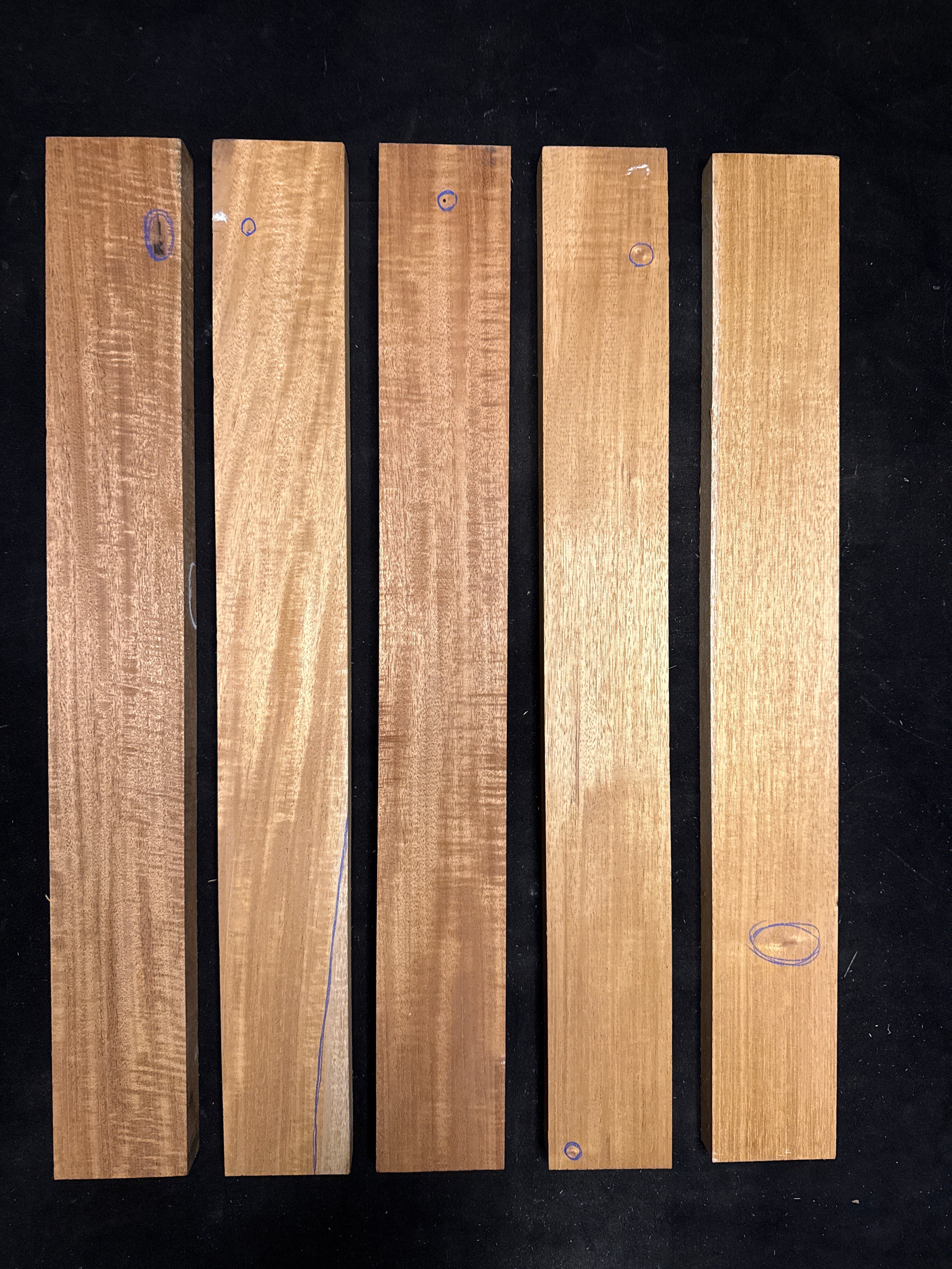 Mixed Quality Mahogany Neck Blanks (BOGO)