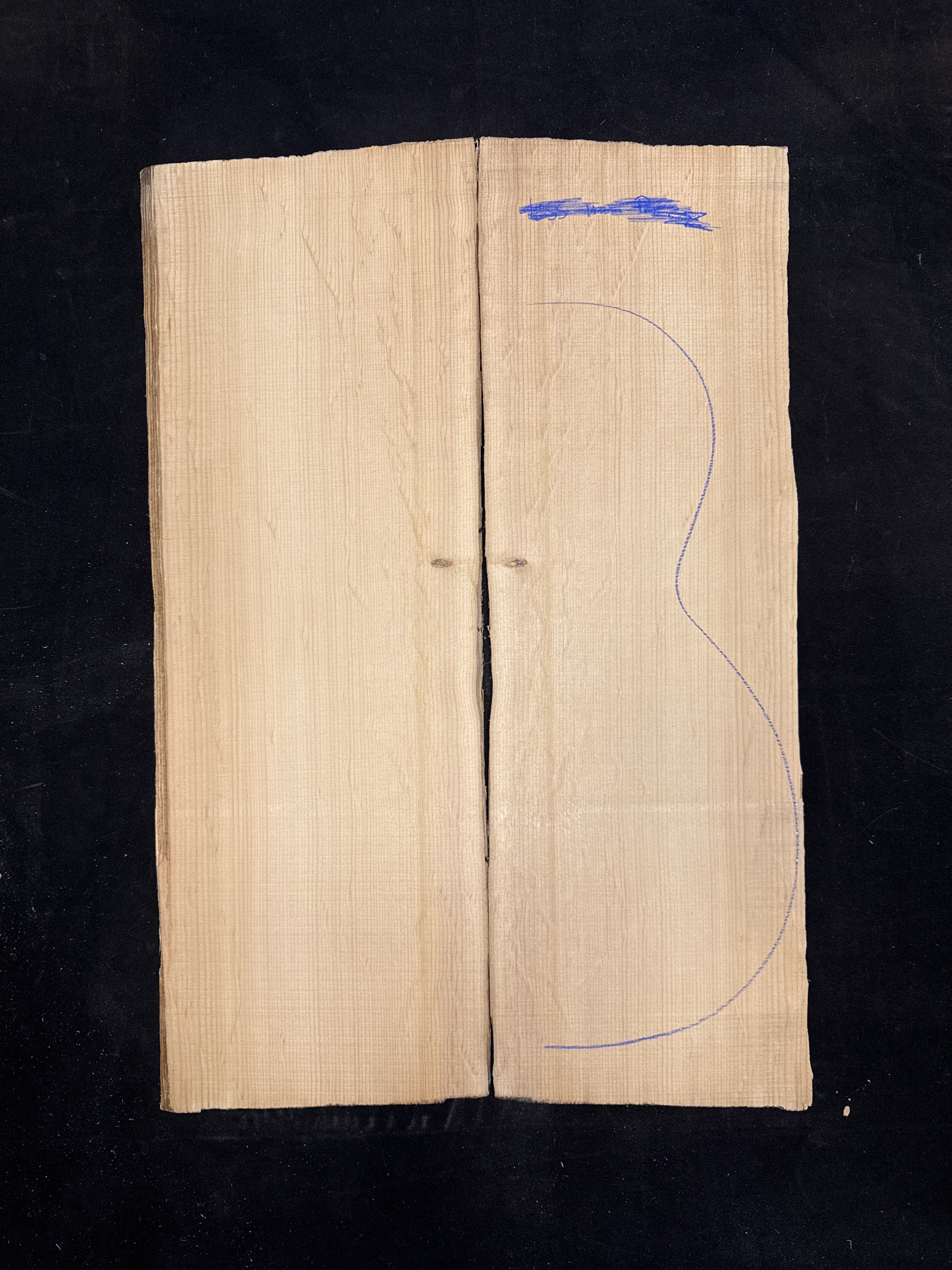 Sinker Salmon Trap Bearclaw Sitka Spruce Acoustic Guitar Top 23