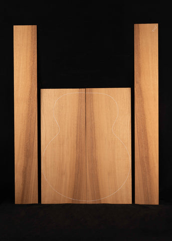 South American Mahogany Acoustic Guitar Back and Sides Set 02