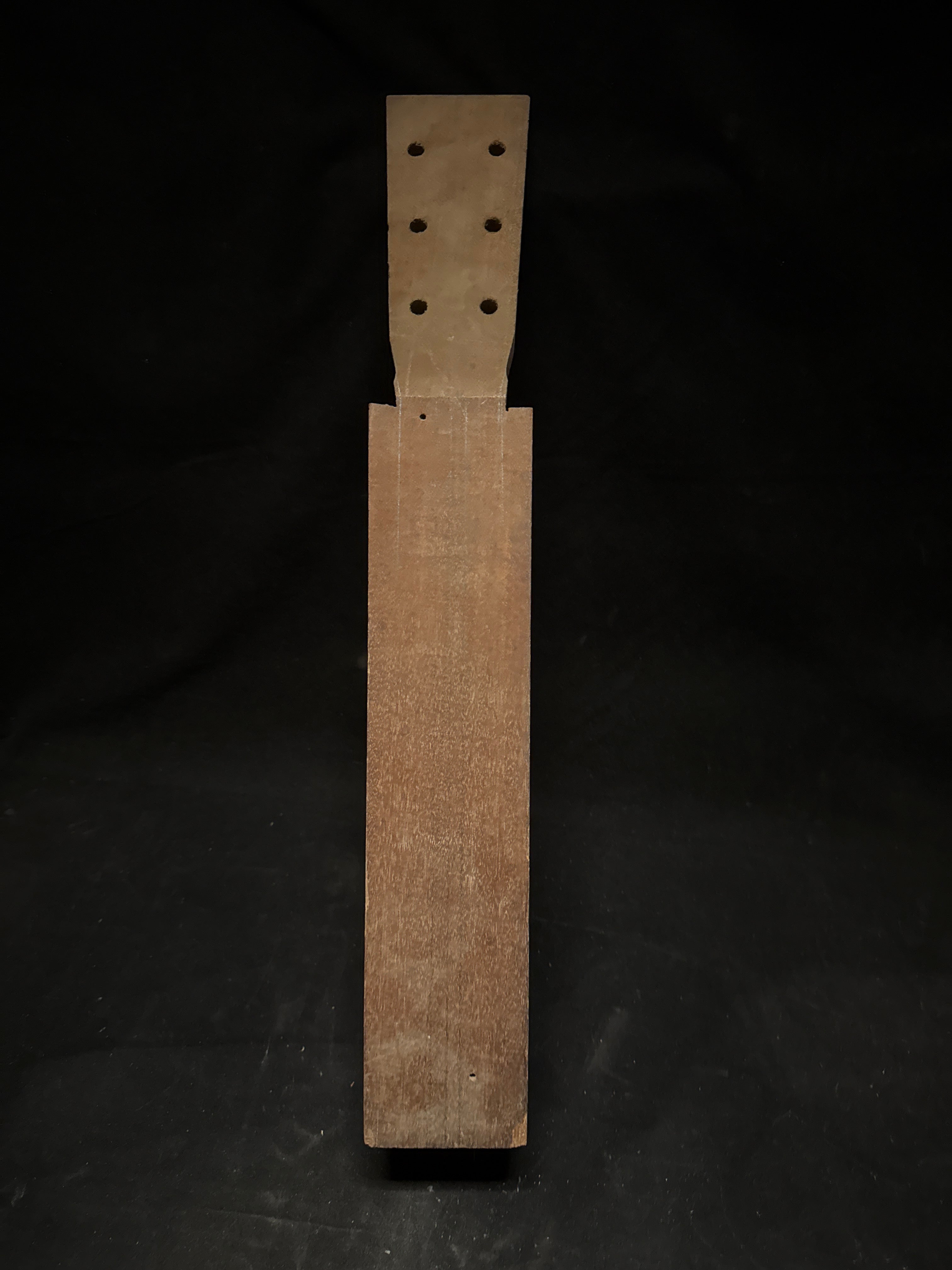 Mahogany Neck Blank w/ Tuner Holes