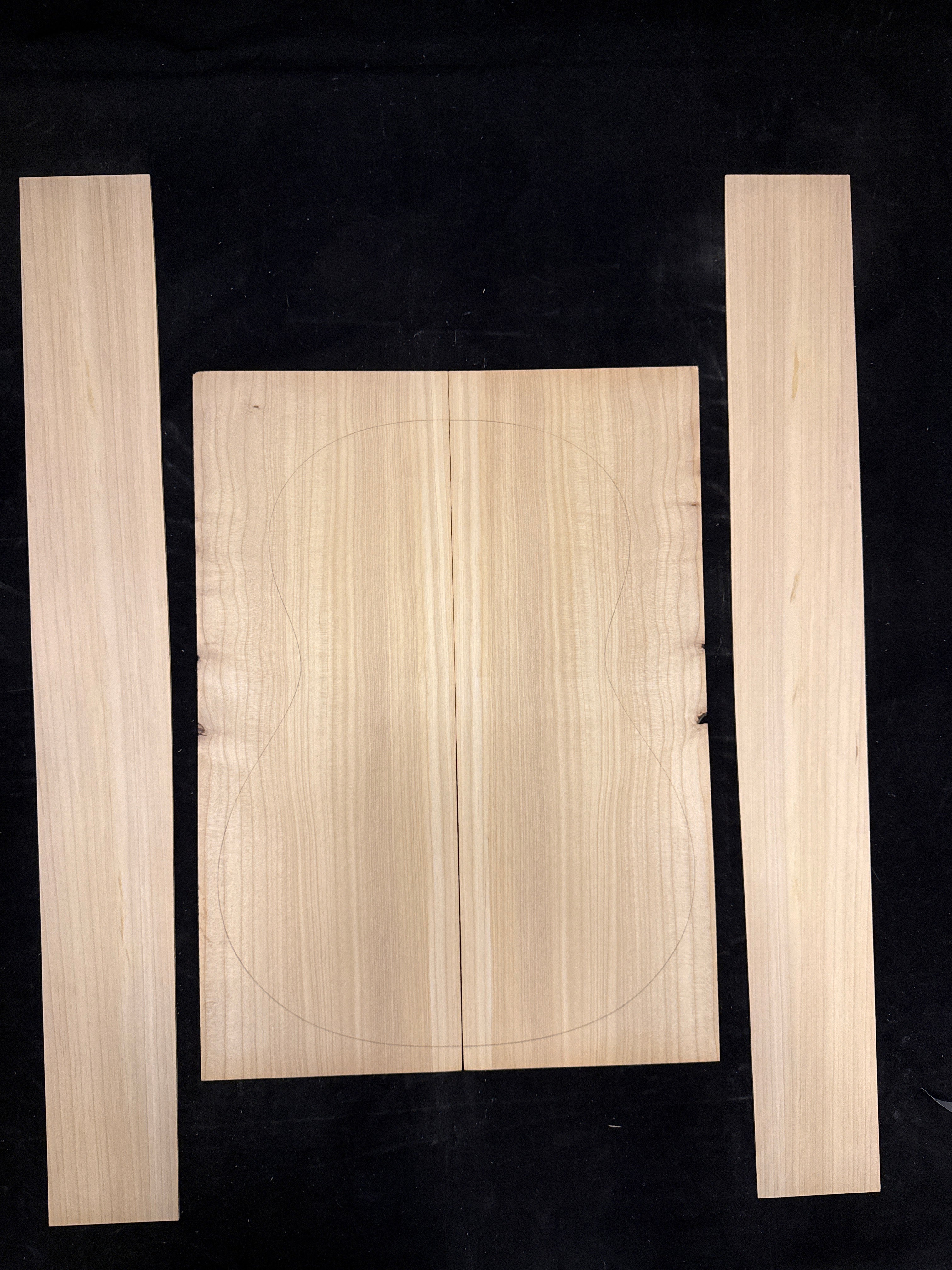 Cypress Acoustic Guitar Back and Sides Set 02