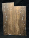 Brazilian Rosewood UNMATCHED Electric Guitar Laminate Top