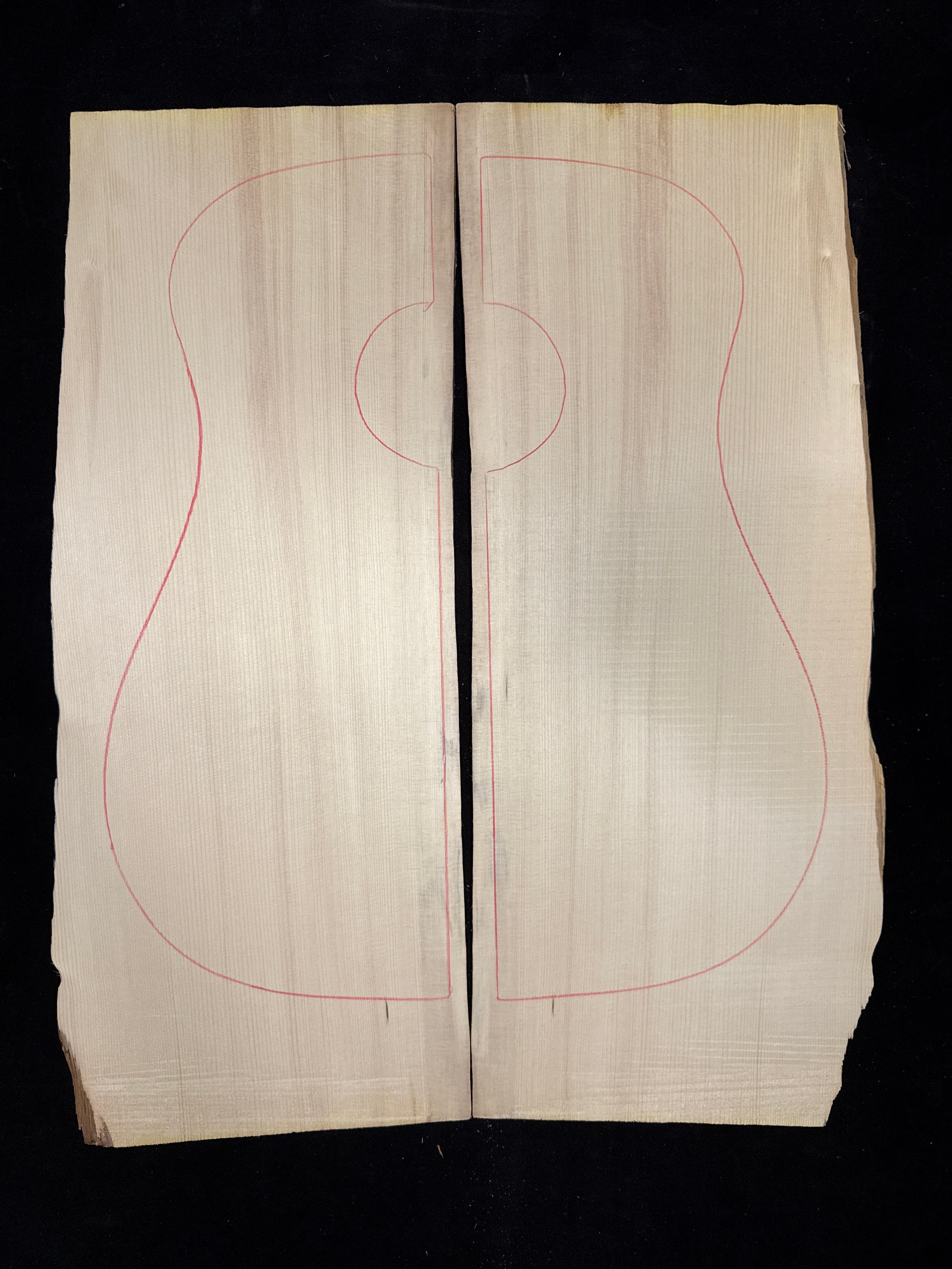 Adirondack Spruce Acoustic Guitar Top 55