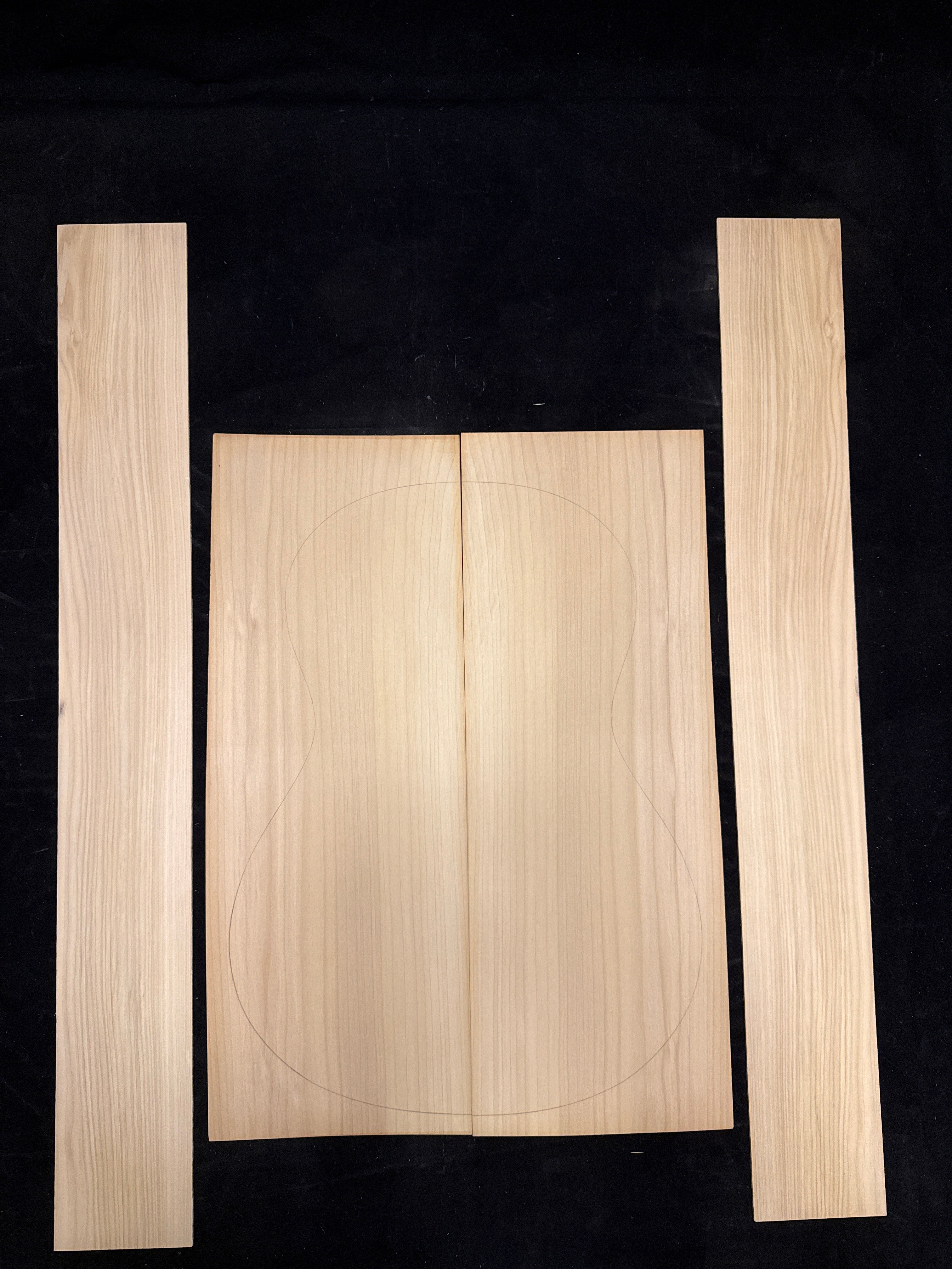 Cypress Acoustic Guitar Back and Sides Set 07