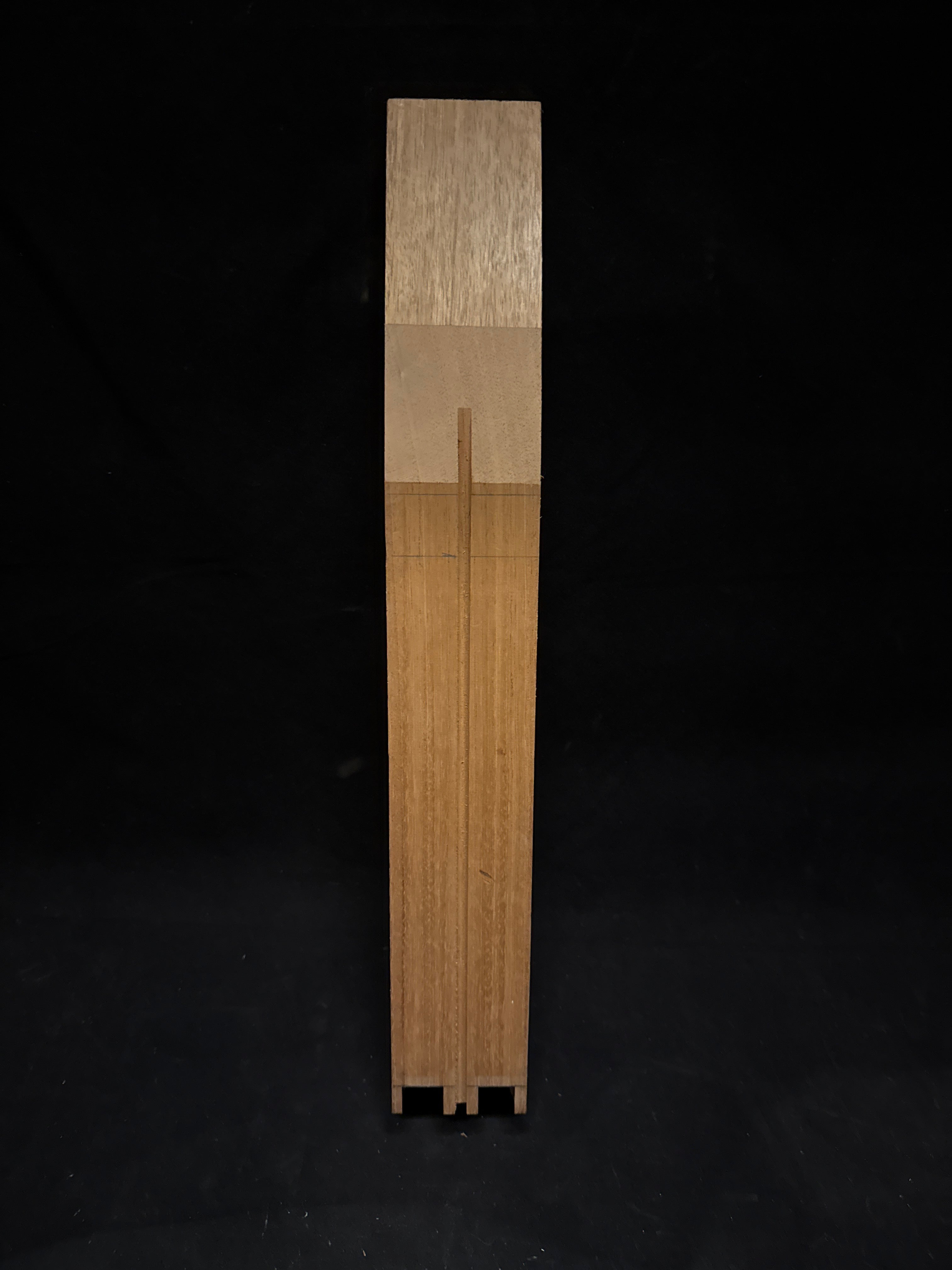 Mahogany Neck Blank w/ Truss Rod Slot
