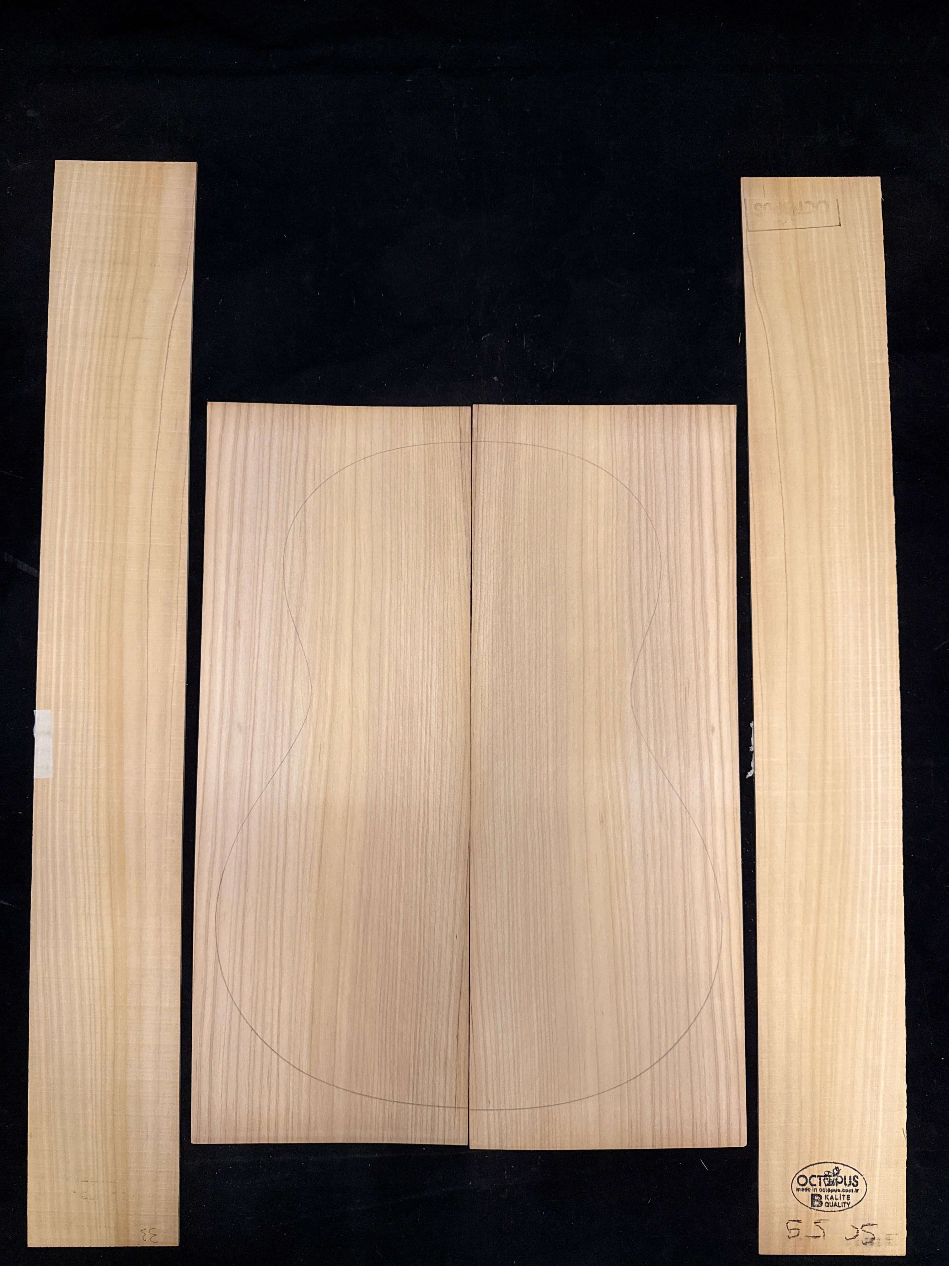 Cypress Acoustic Guitar Back and Sides Set 09