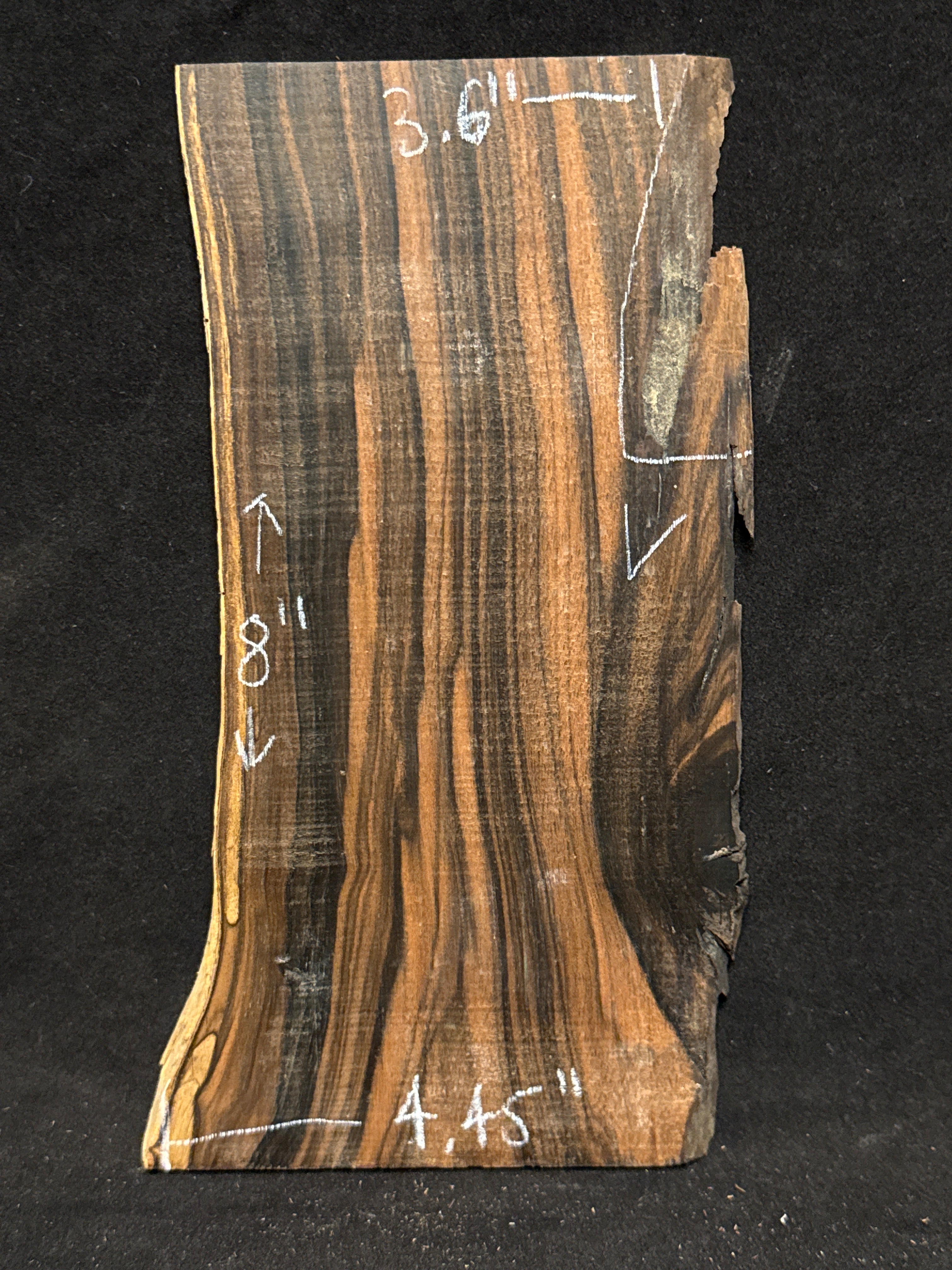 Macassar Ebony Headplate 05