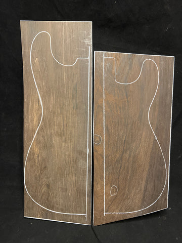 Brazilian Rosewood UNMATCHED Electric Guitar Laminate Top