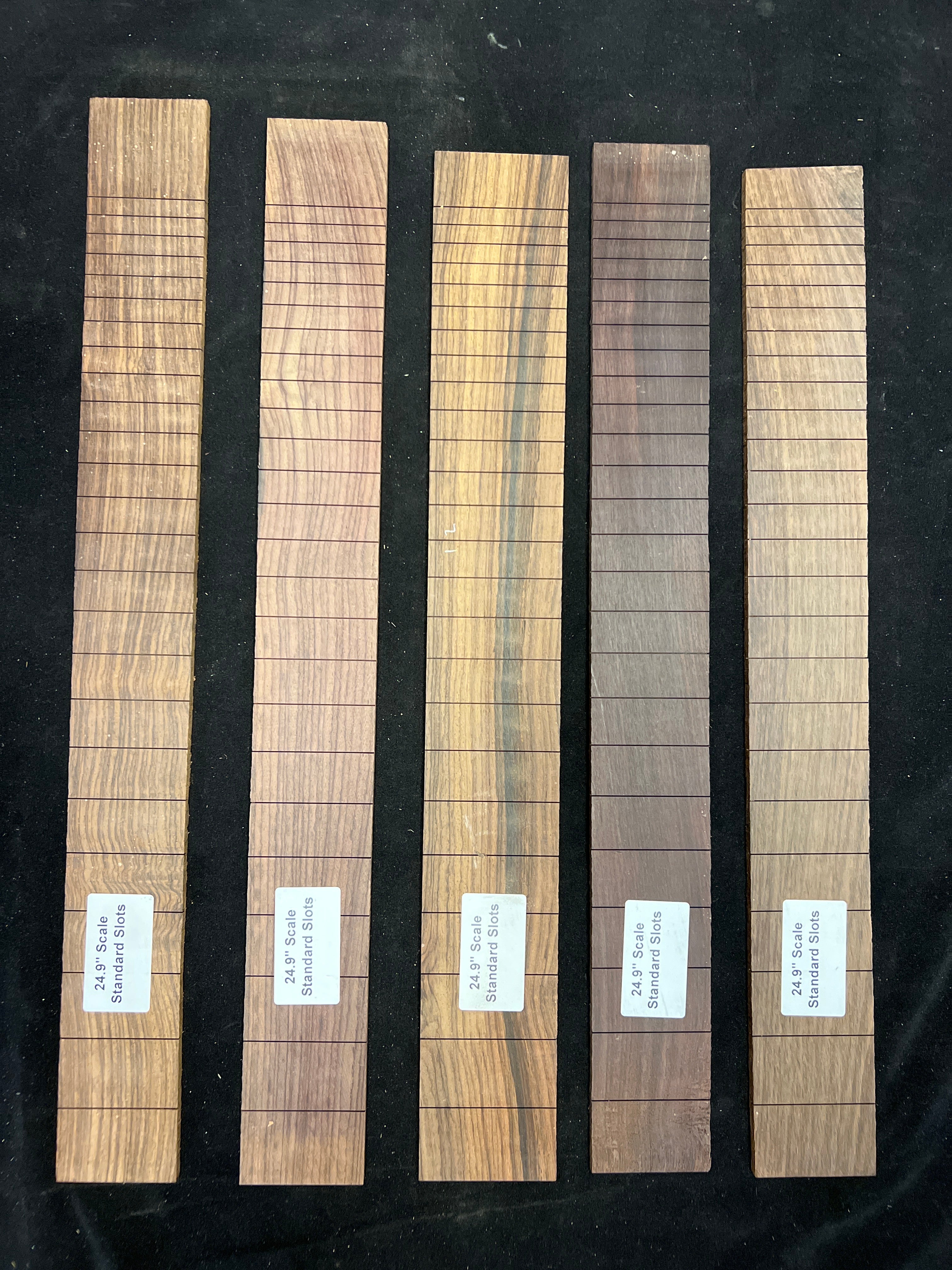 Indian Rosewood Slotted Fingerboard Bundle - 24.9" Scale