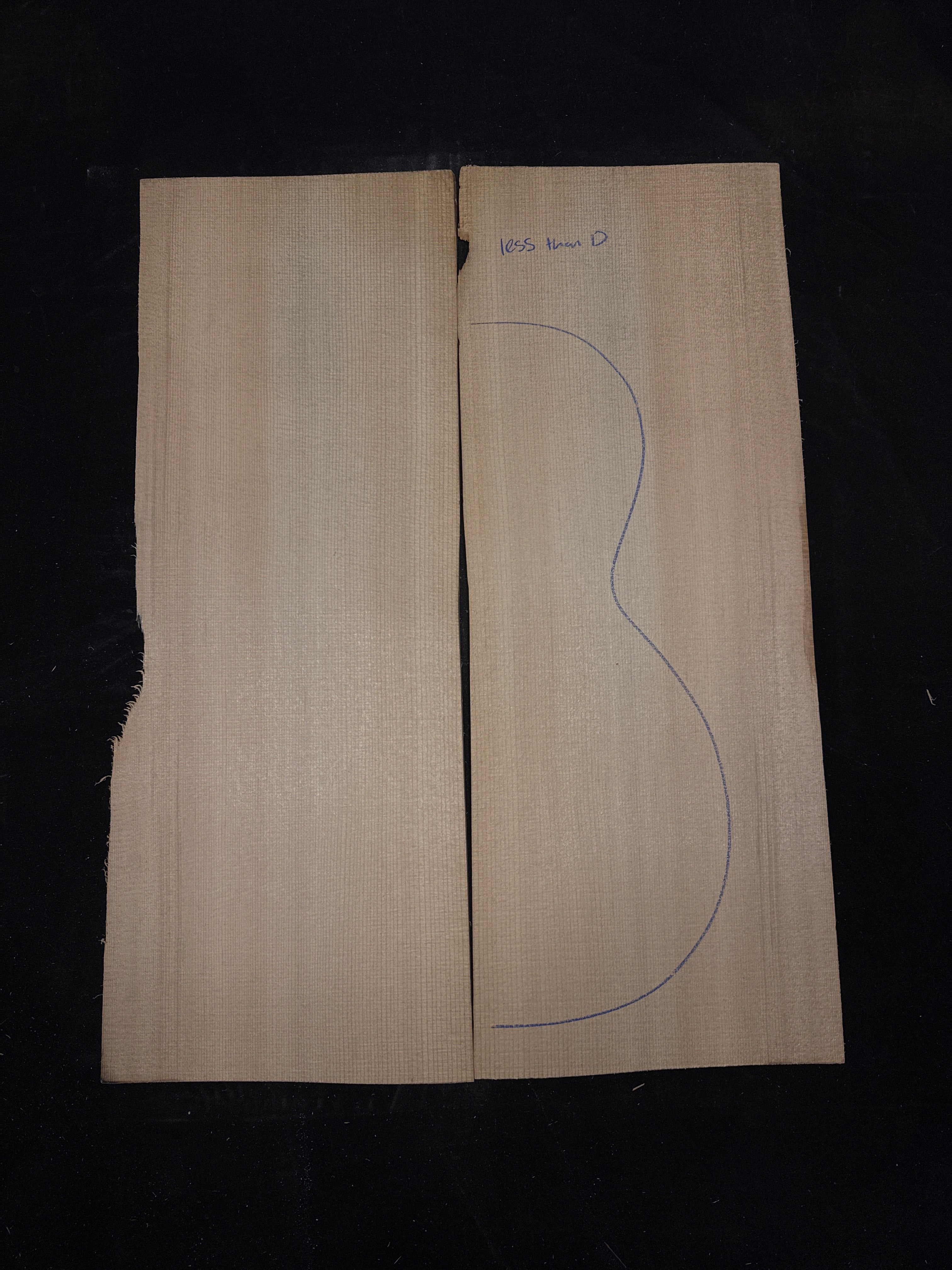 Sinker Salmon Trap Sitka Spruce Acoustic Guitar Top 32