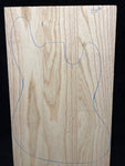 Swamp Ash 3-Piece Electric Guitar Body Blank