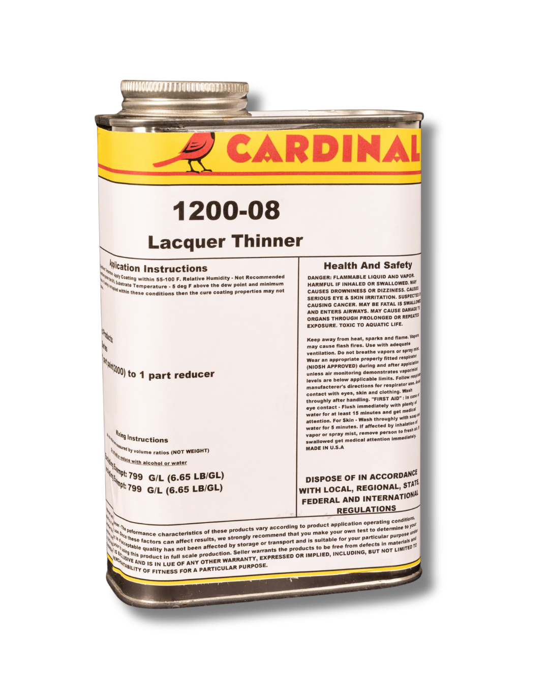 Cardinal Nitrocellulose Lacquer Thinner
