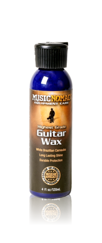 MusicNomad Premium White Brazilian Carnauba Guitar Wax, 4 oz
