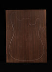 THIN Indian Rosewood GLUED Electric Guitar Laminate Top 12