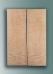 Figured Maple Electric Guitar/Bass Laminate Top 20