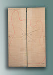 Figured Maple Electric Guitar/Bass Laminate Top 11