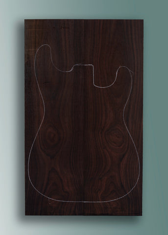 Indian Rosewood Electric Guitar Drop Top 02