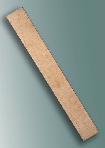 Birdseye Maple Electric Guitar Neck Blank 245