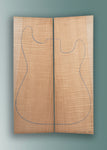 Maple Electric Guitar Laminate Top 09