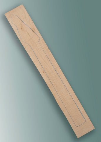 Figured Maple Electric Guitar Neck Blank 02