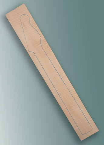 Figured Maple Electric Guitar Neck Blank 03